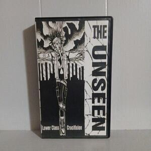 The Unseen Lower Class Crucifixion VHS Para Punx Punk Rock Music Video Concert